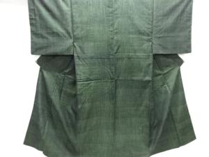 アンティーク　手織り紬男物着物